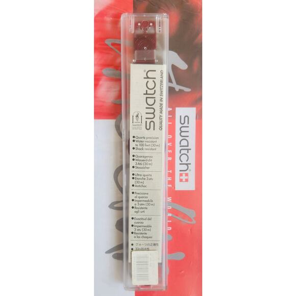 Swatch watch MR. WATSON GR128 1995 Standard Gents New old stock - Picture 10 of 10